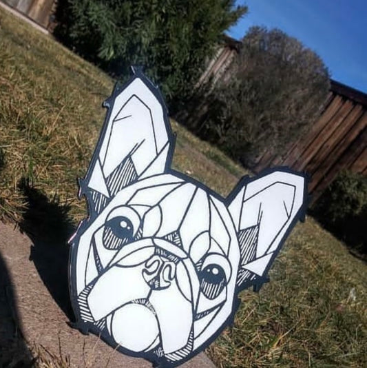 Frenchie hitch cover