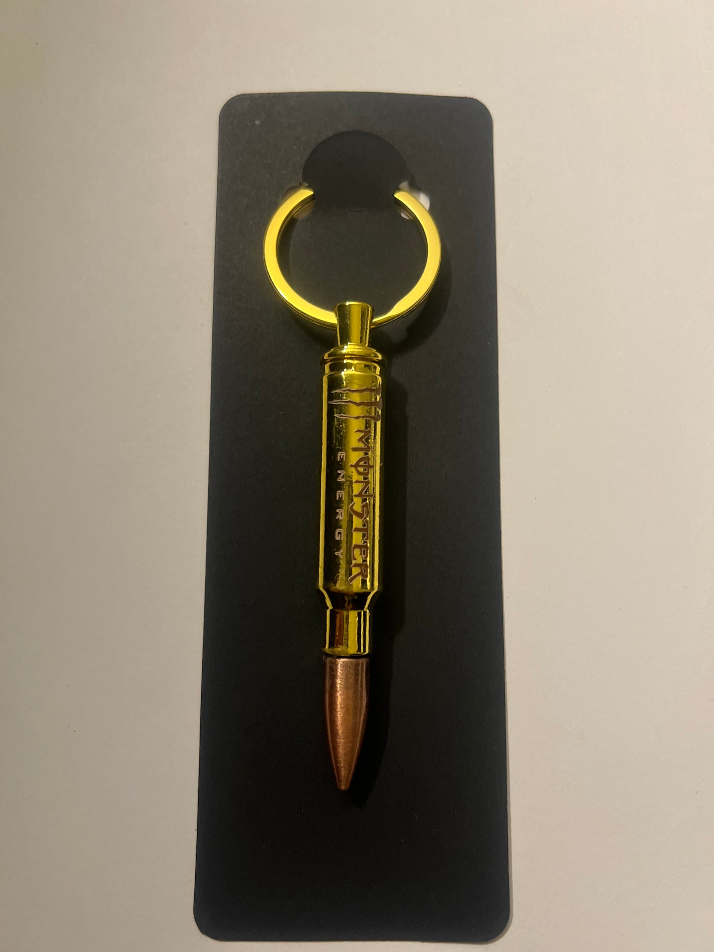 Monster energy Bullet bottle opener keychain