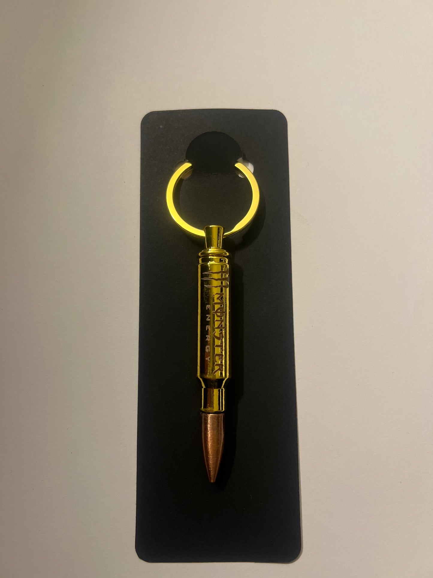 Monster energy Bullet bottle opener keychain