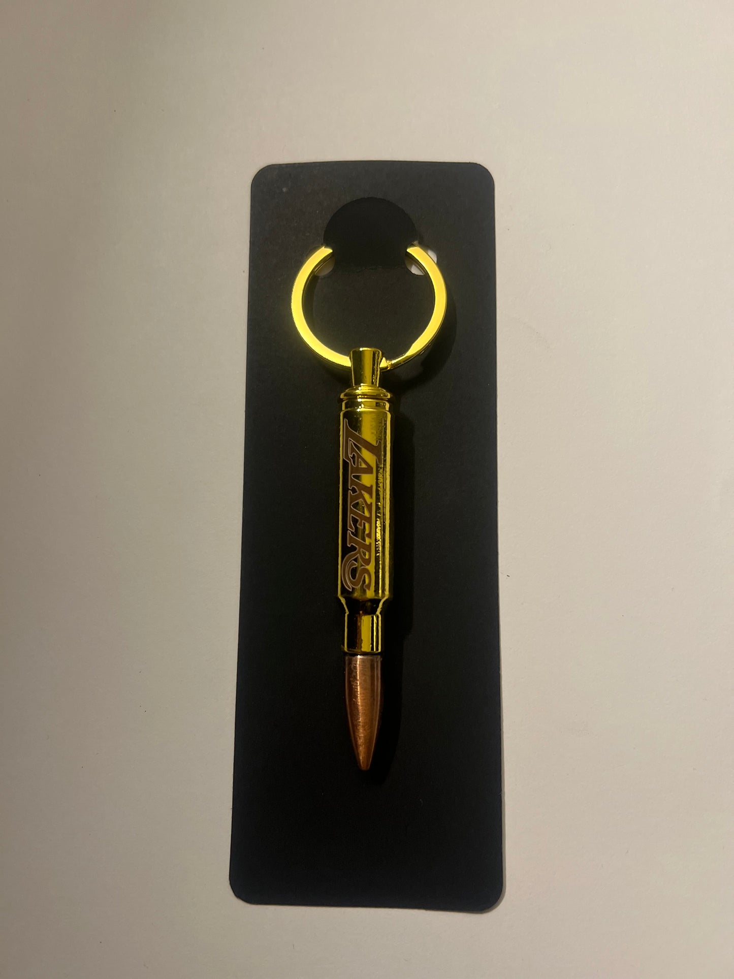 Lakers Bullet bottle opener￼keychain