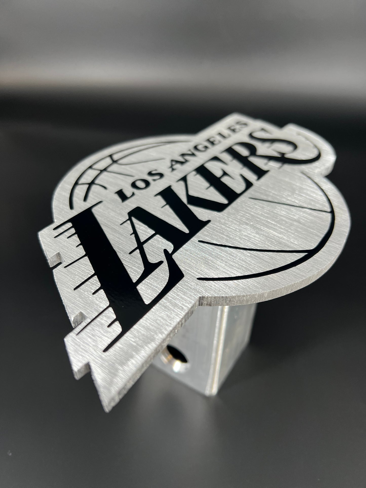 Lakers hitch cover (brush finish)