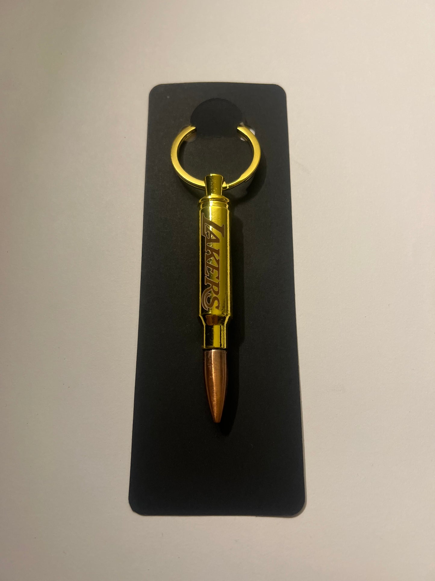 Lakers Bullet bottle opener￼keychain