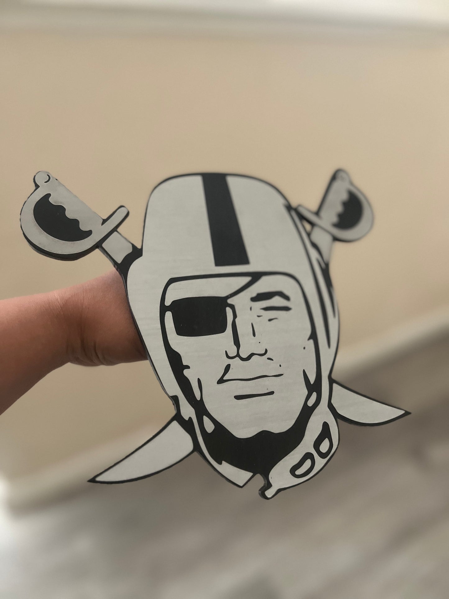 Raider helmet (laser engraved)