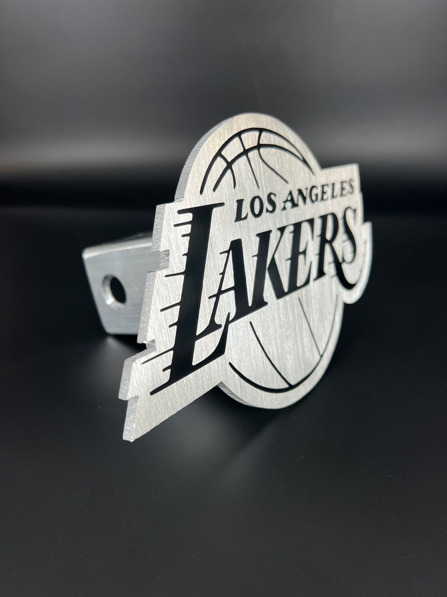 Lakers hitch cover (brush finish)