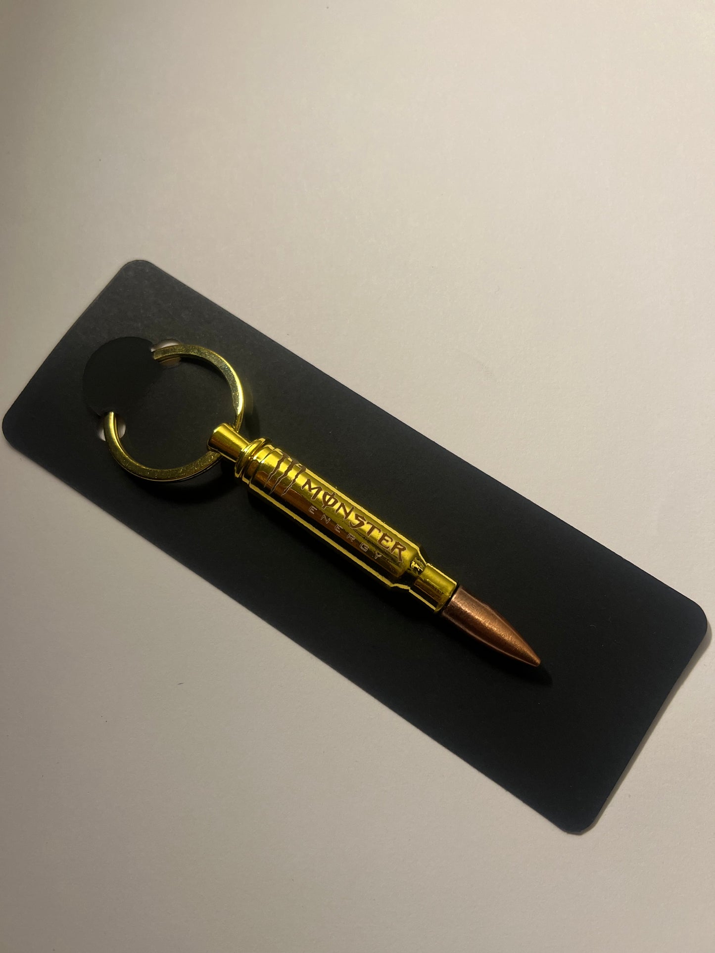 Monster energy Bullet bottle opener keychain