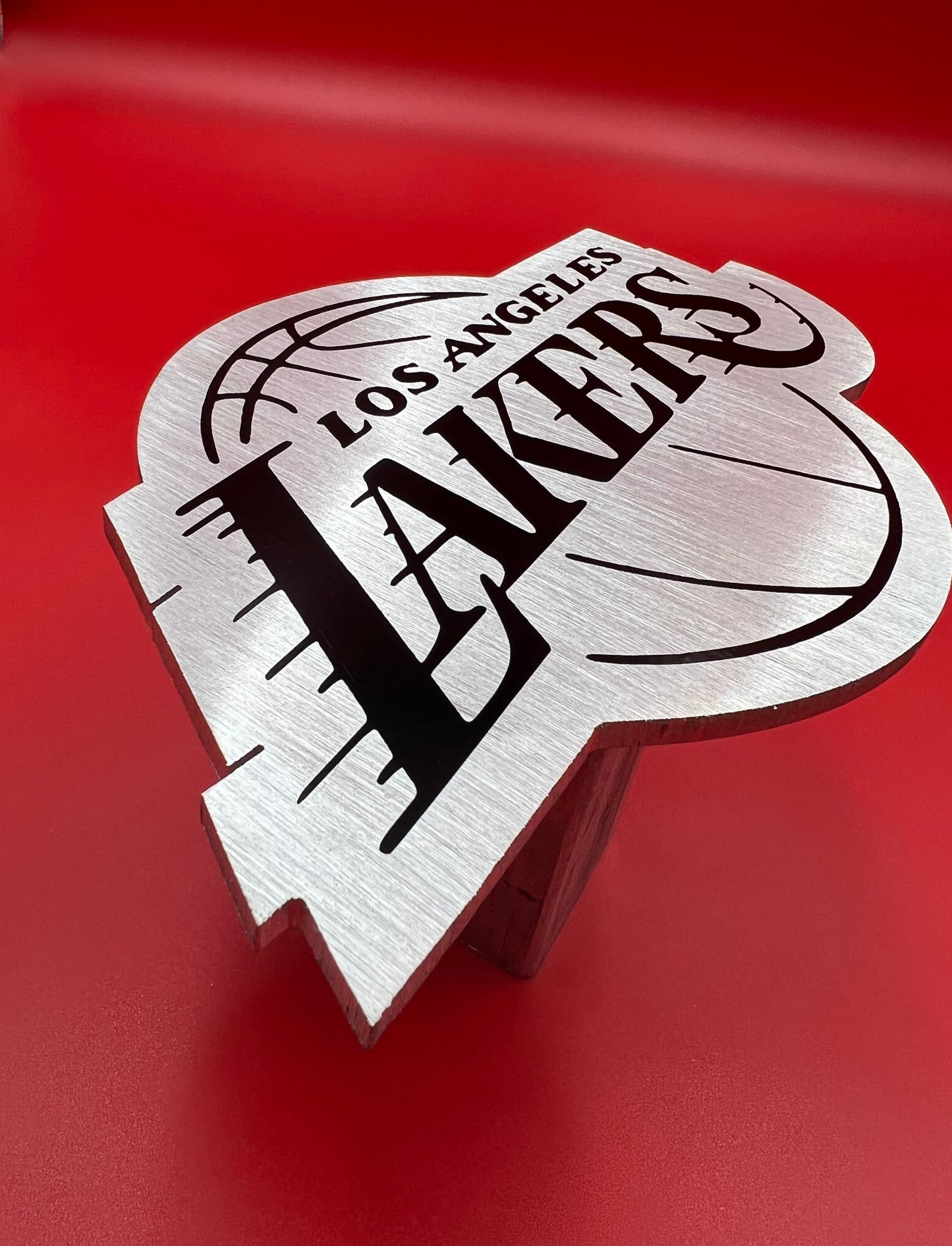 Lakers hitch cover (brush finish)