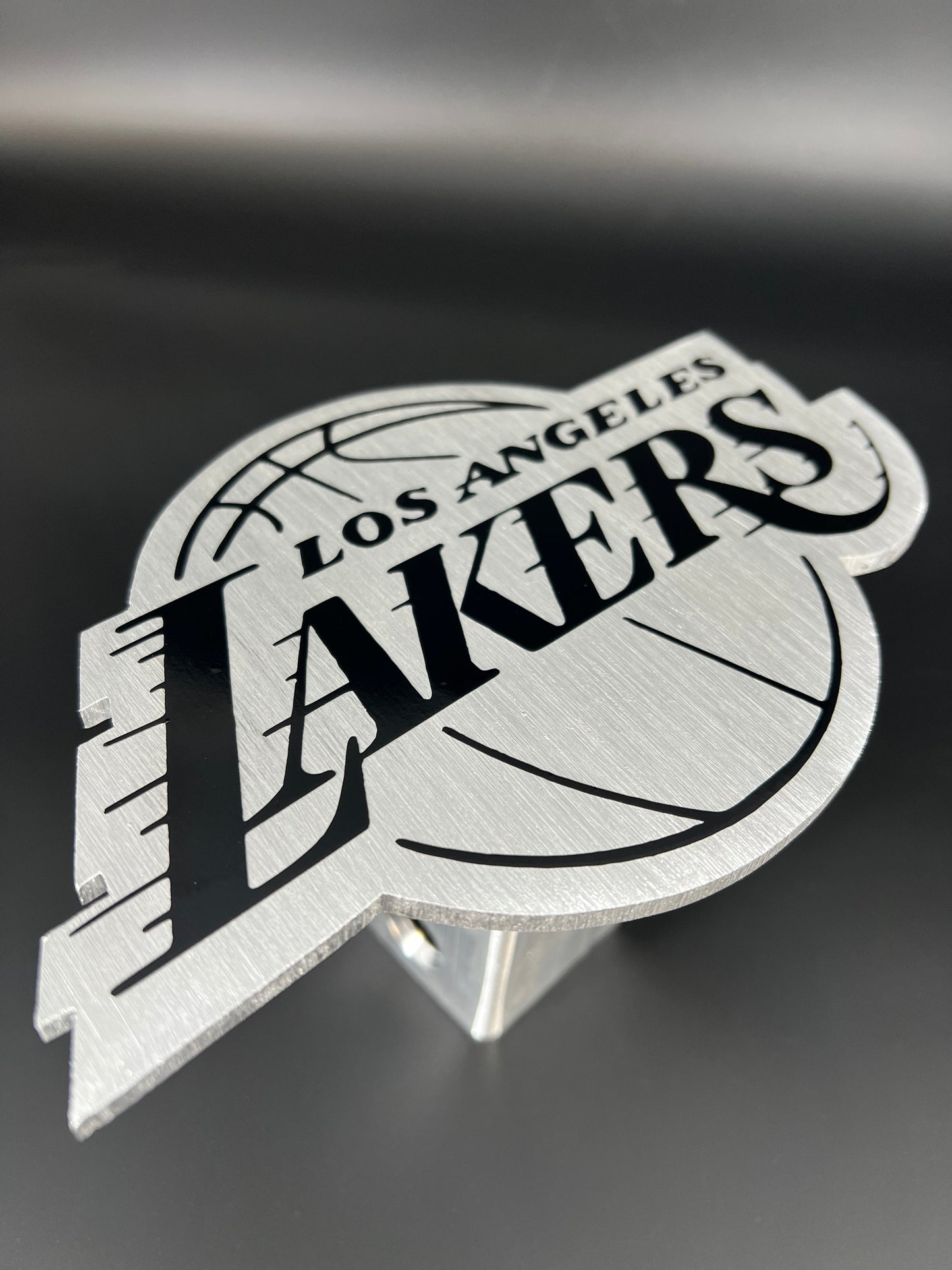 Lakers hitch cover (brush finish)