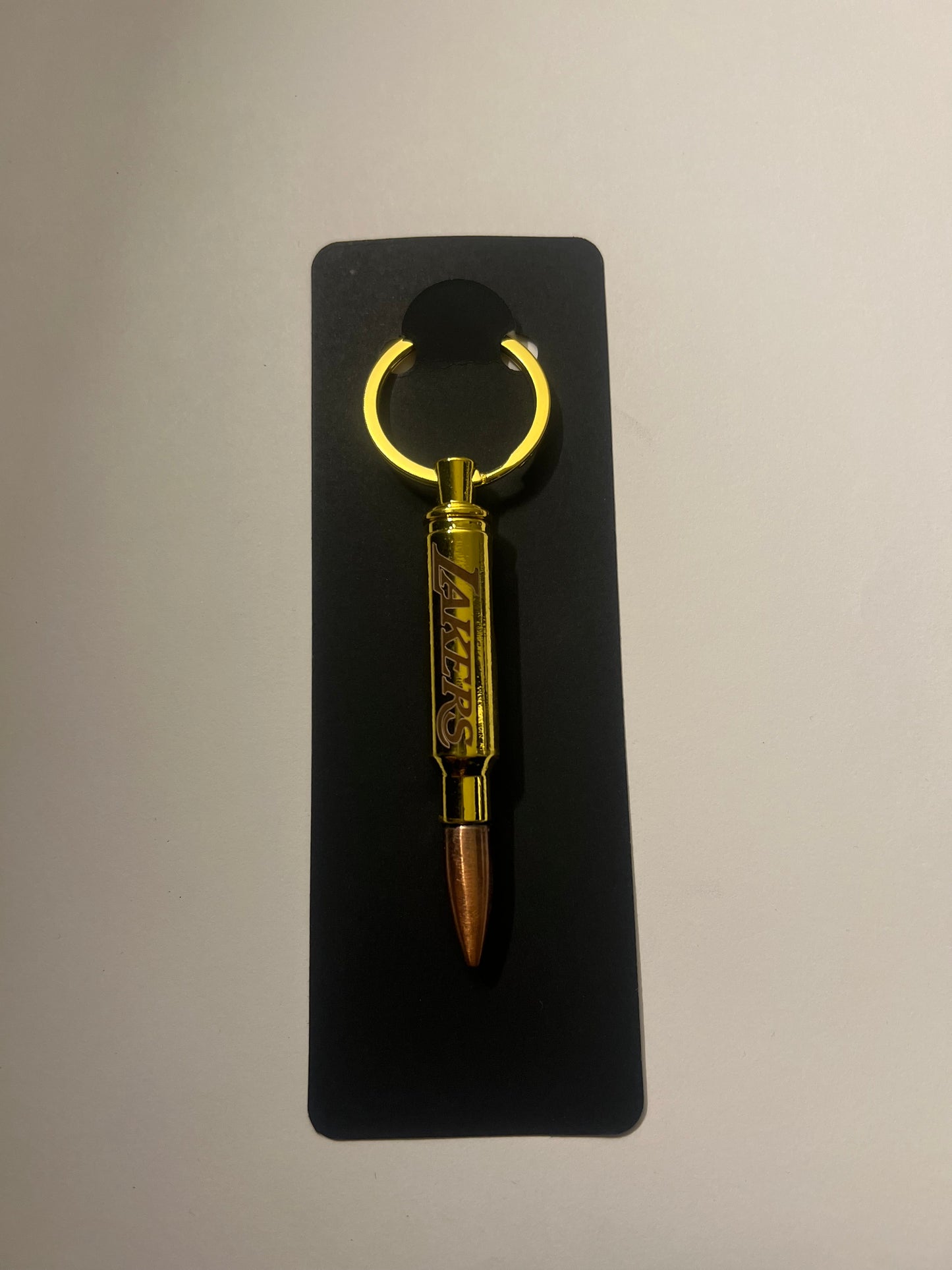 Lakers Bullet bottle opener￼keychain