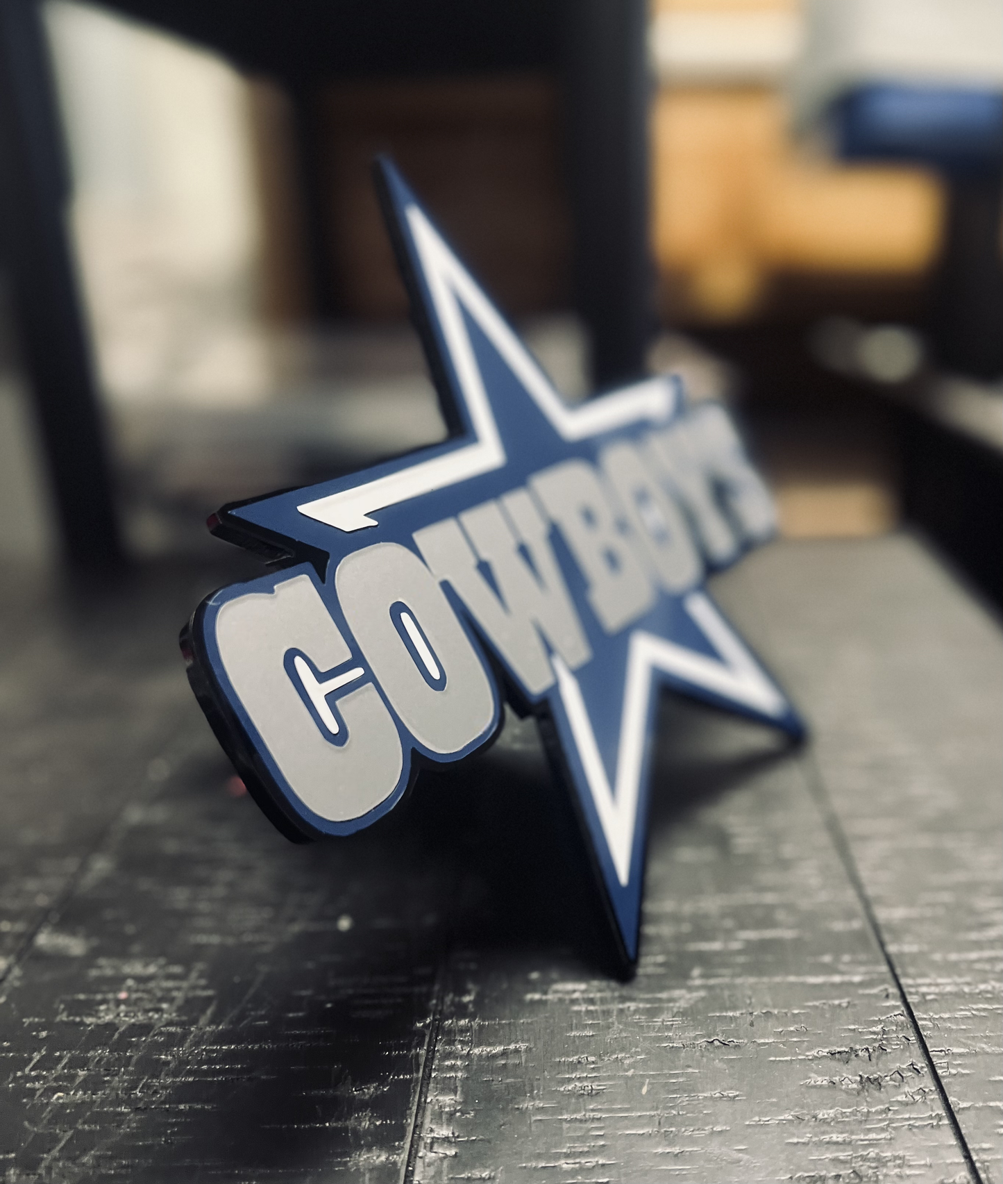 Cowboys Star hitch cover